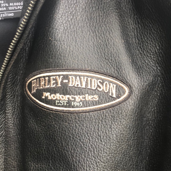 SOLD Men’s Harley Davidson leather - Picture 3 of 8